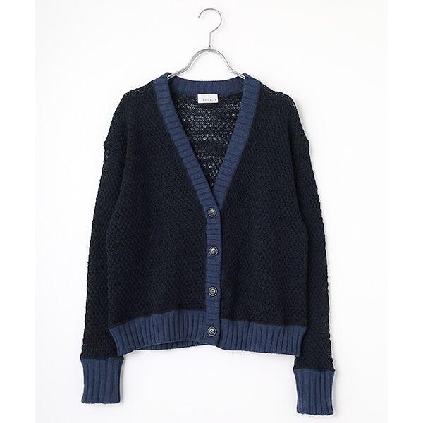 Harriss / ハリス 鹿の子カットカーディガン