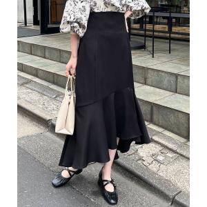 SNIDEL（スナイデル） ロング スカート フローラルプリントフレア