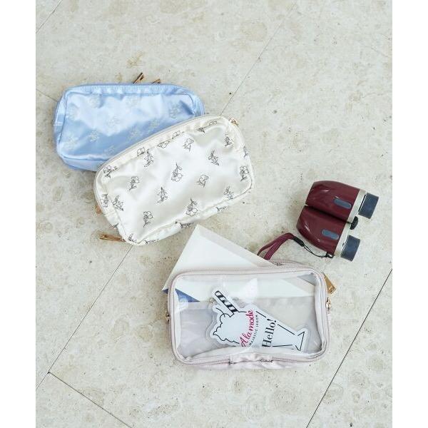 MAJESTIC LEGON / マジェスティックレゴン フローラルクリアポーチ