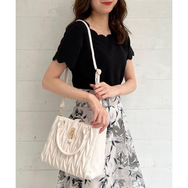 MAJESTIC LEGON / マジェスティックレゴン クラシカルスクエアハンドバッグ