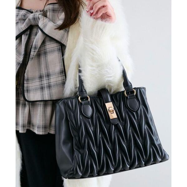 MAJESTIC LEGON / マジェスティックレゴン クラシカルスクエアハンドバッグ