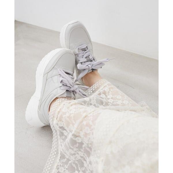 MAJESTIC LEGON / マジェスティックレゴン 厚底2WAYリボンスニーカー