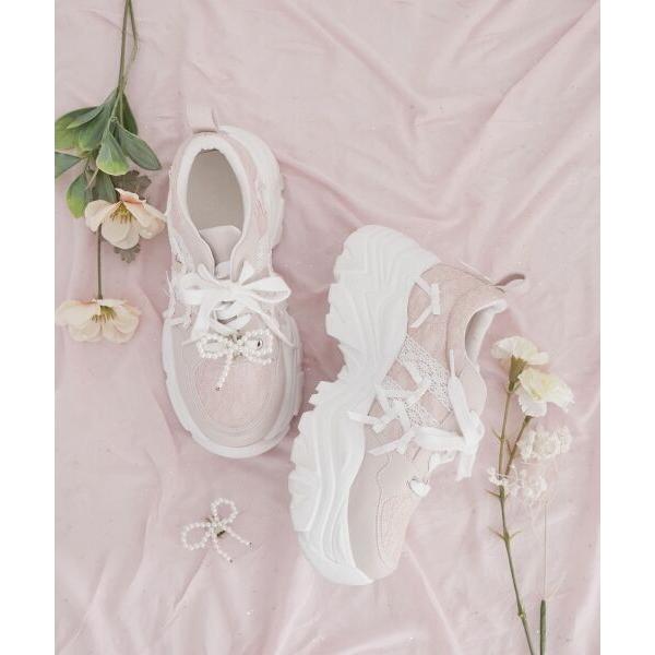 MAJESTIC LEGON / マジェスティックレゴン 2WAYデコリボンスニーカー