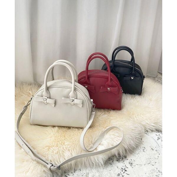 MAJESTIC LEGON / マジェスティックレゴン ハートリボンミニボストン