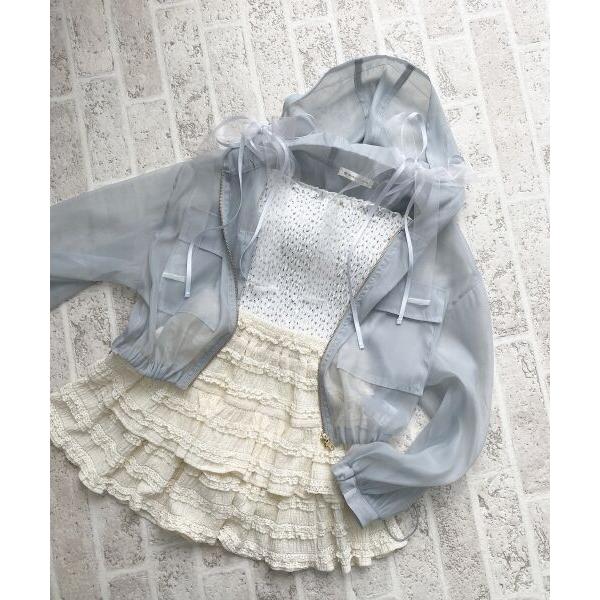 MAJESTIC LEGON / マジェスティックレゴン カップ付ダブルリボンキャミソール