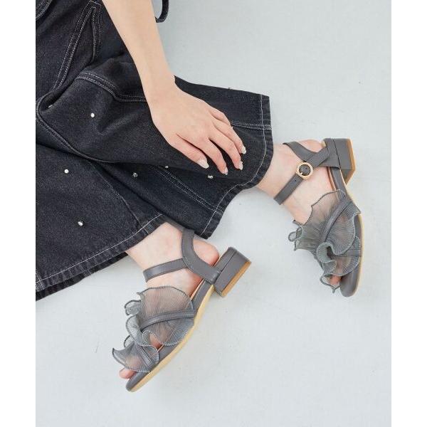 MAJESTIC LEGON / マジェスティックレゴン シアーフリルサンダル