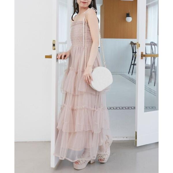 MAJESTIC LEGON / マジェスティックレゴン パールチェーンキャミワンピース