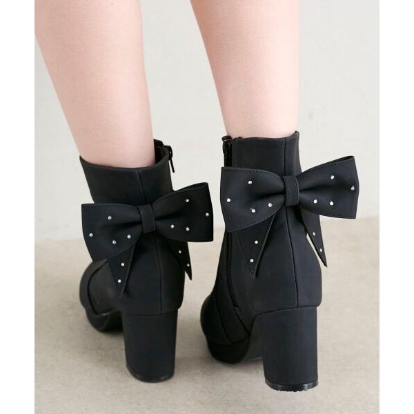 MAJESTIC LEGON / マジェスティックレゴン 3WAYビジューリボンブーツ