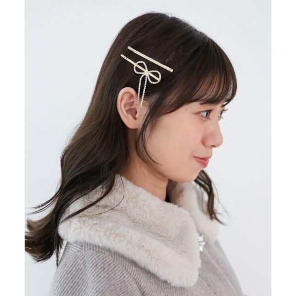 MAJESTIC LEGON / マジェスティックレゴン シャイニーリボンヘアピンset