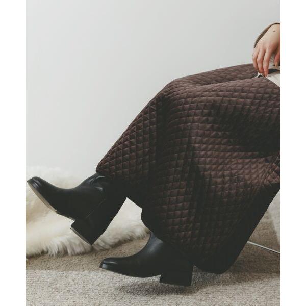 le.coeur blanc / ルクールブラン TORRAZZO DONNAキルトベロアスカート