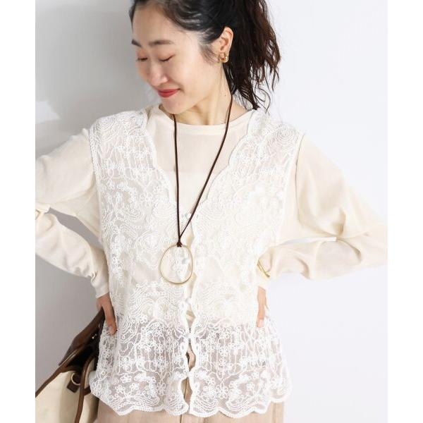 le.coeur blanc / ルクールブラン TORRAZZO DONNAエンブロイダリーレース...