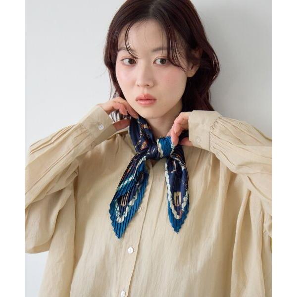 le.coeur blanc / ルクールブラン 《WEB限定アイテム》ビットプリントプリーツスカー...