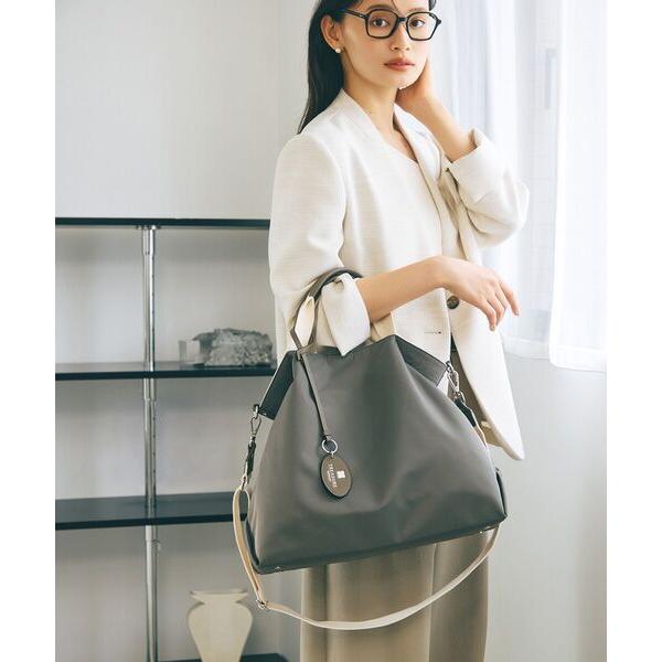 TOPKAPI / トプカピ 【TREASURE TOPKAPI】ストライプハンドル ナイロン 2w...