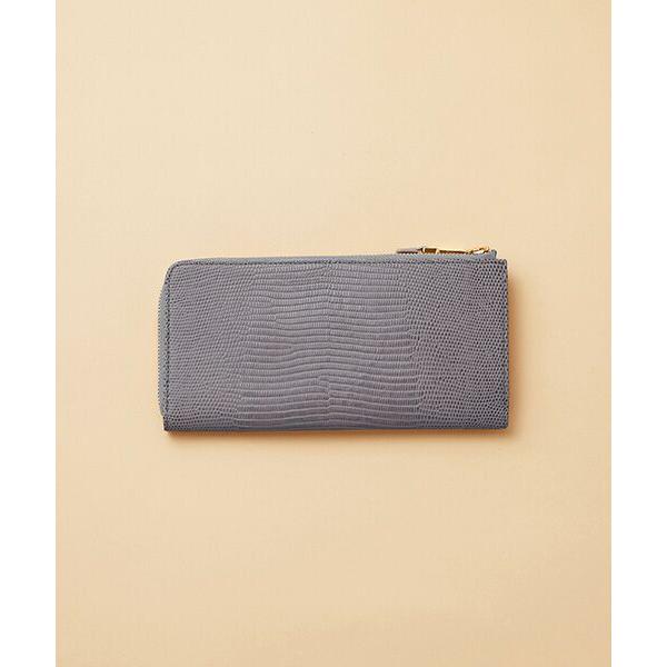 TOPKAPI / トプカピ イタリアンレザー・リザード型押し・Lファスナー長財布マチ付き LUCI...