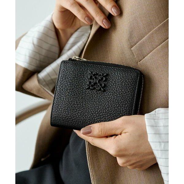 russet / ラシット モノグラムプレートハーフウォレット