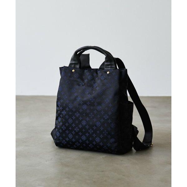 russet / ラシット ナイロンジャガード2ハンドルリュックサック