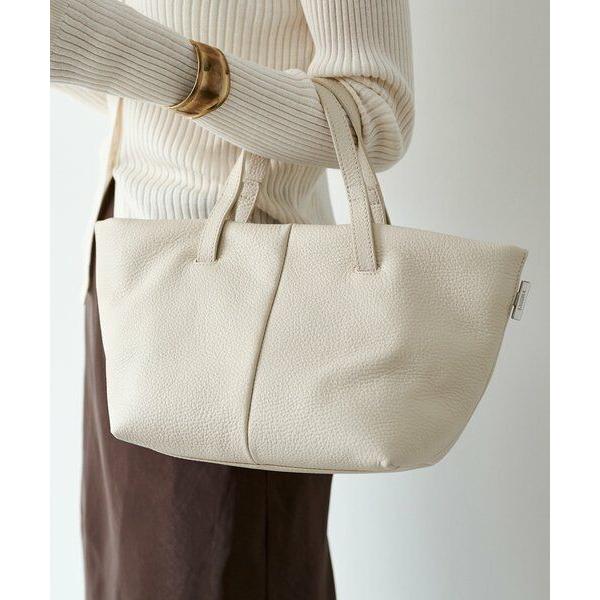 russet / ラシット 【再値下げ】レザーダブルハンドルミニトートバッグ