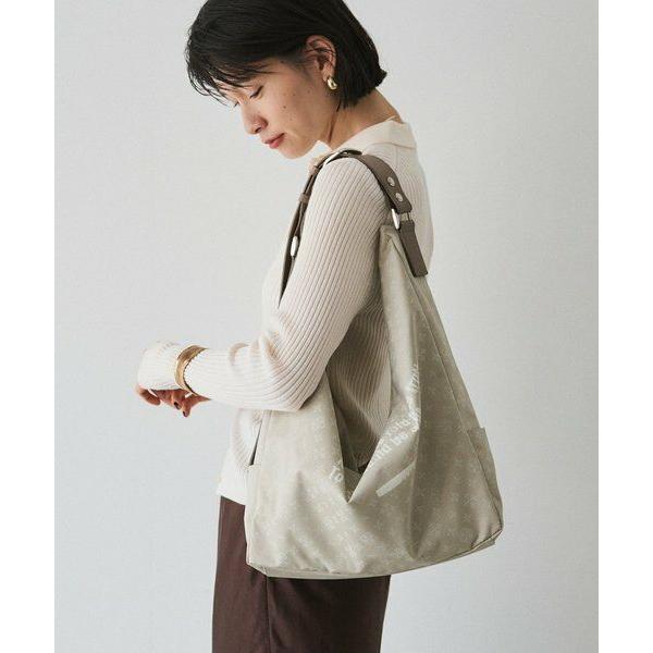 russet / ラシット ステンシル風プリント ナイロン2WAYショルダーバッグ