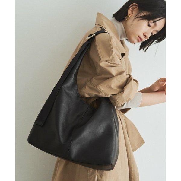 russet / ラシット レザーホーボーバッグ L