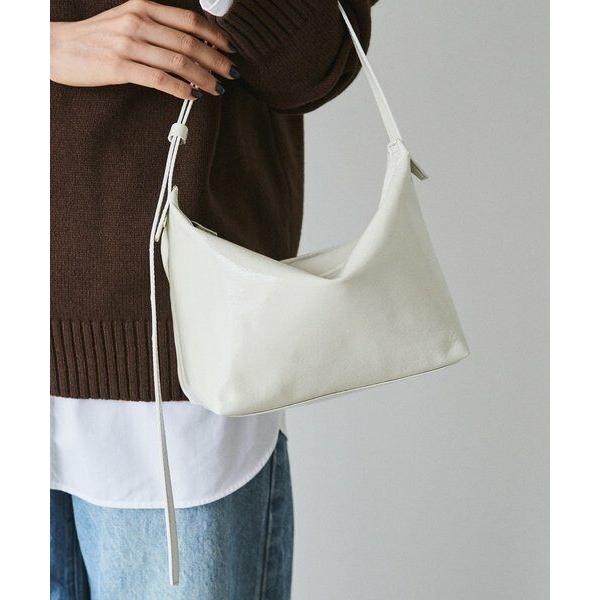 russet / ラシット 【再値下げ】エナメルワンショルダーバッグ