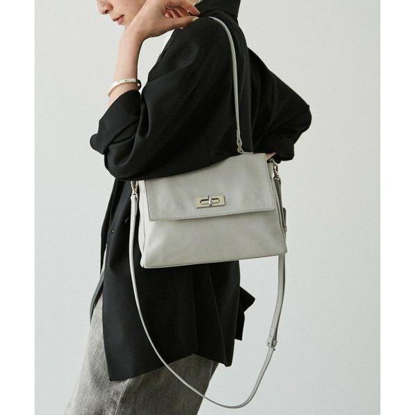 russet / ラシット 《@__serako.r__企画》ソフトレザーフラップミニトートバッグ