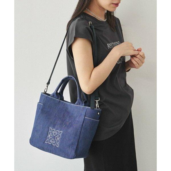 russet / ラシット 【Souffle TOTE】デニム2WAYトートバッグ