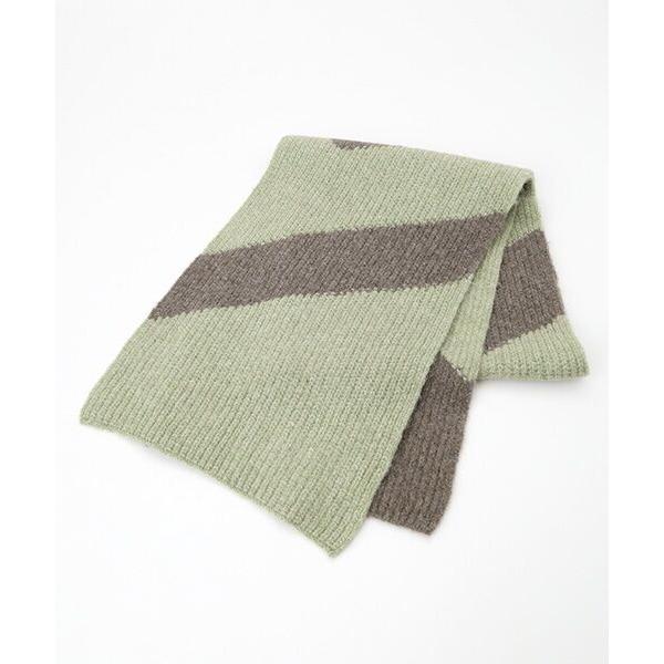 DGBH / ディージービーエイチ ウィメンズ・ジャガード・ヤクウールマフラー