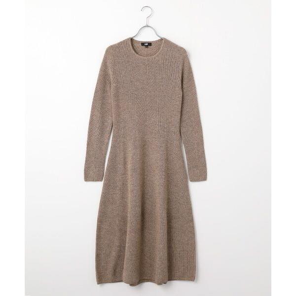 DGBH / ディージービーエイチ ラウンドネック・長袖ニットドレス
