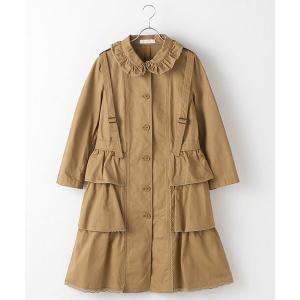 PINK HOUSE / ピンクハウス フリル使いスプリングコート