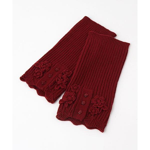 PINK HOUSE / ピンクハウス モチーフ付きレッグウォーマー