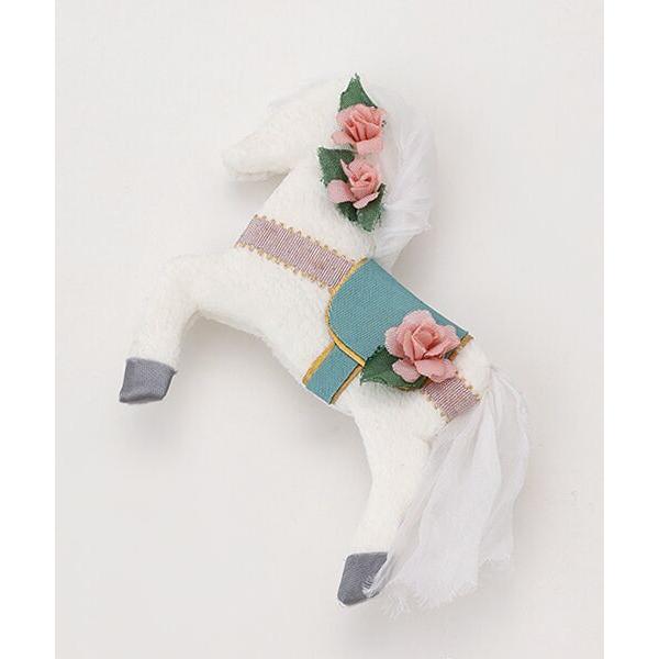 PINK HOUSE / ピンクハウス メリーゴーラウンドモチーフブローチ