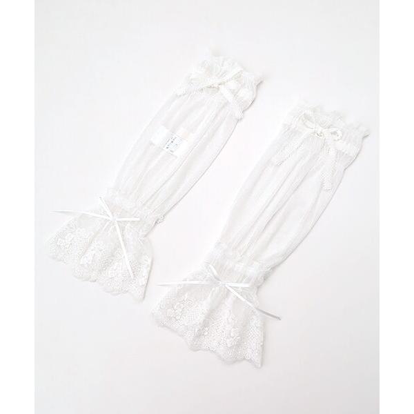 PINK HOUSE / ピンクハウス ●ドットチュールアームカバー