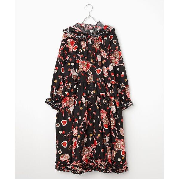 PINK HOUSE / ピンクハウス スウィートメモリーズプリントミディワンピース