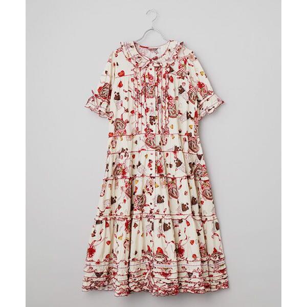 PINK HOUSE / ピンクハウス スウィートメモリーズプリントワンピース