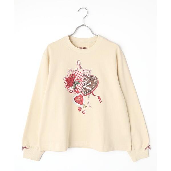 PINK HOUSE / ピンクハウス スウィートメモリープリントトレーナー