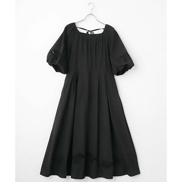 INGEBORG / インゲボルグ 【OUTLET】ゆり刺繍ワンピース