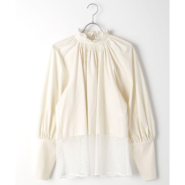 INGEBORG / インゲボルグ 【INGEBORG×VIVIANO】タイプライターレースコンビブ...