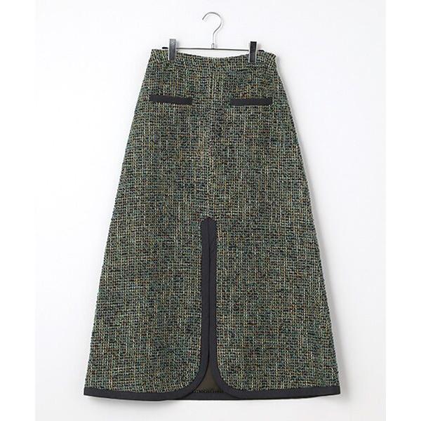 INGEBORG / インゲボルグ 【INGEBORG×VIVIANO】ファンシーツイードタイトスカ...