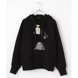 INGEBORG（インゲボルグ） パーカー さがらワッペン付きパーカー