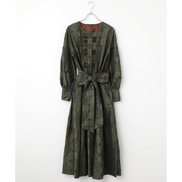 INGEBORG / インゲボルグ タフタタータンチェックワンピース