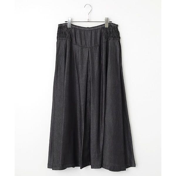 INGEBORG / インゲボルグ テンセルデニムボックスタックスカート