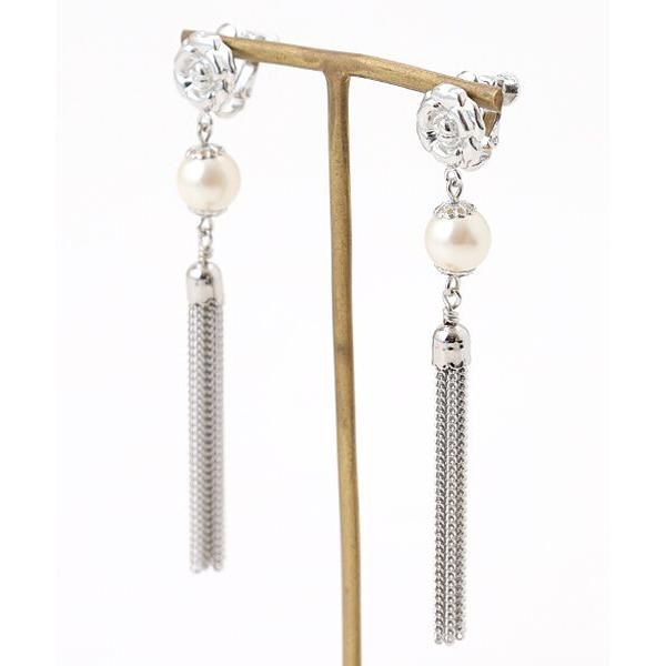 INGEBORG / インゲボルグ チェーンフリンジイヤリング