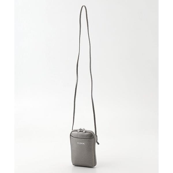 INGEBORG / インゲボルグ レザースマホショルダー