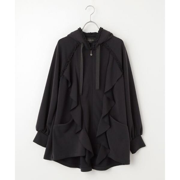 INGEBORG / インゲボルグ フリルパーカー