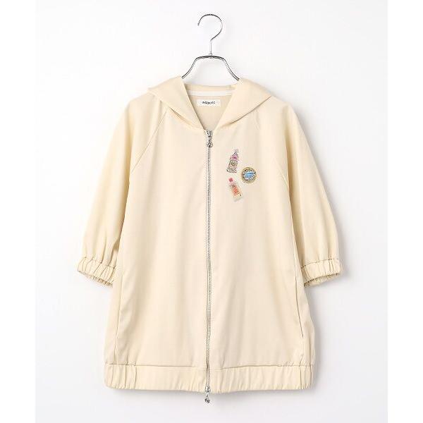 INGEBORG / インゲボルグ ●コスメティックワッペン付きパーカー