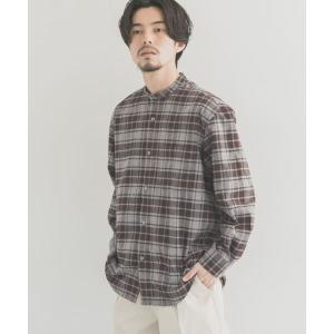 URBAN RESEARCH / アーバンリサーチ チェックバンドカラー起毛シャツ
