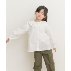 URBAN RESEARCH DOORS / アーバンリサーチ ドアーズ フリルカラーブラウス(KIDS)｜selectsquare