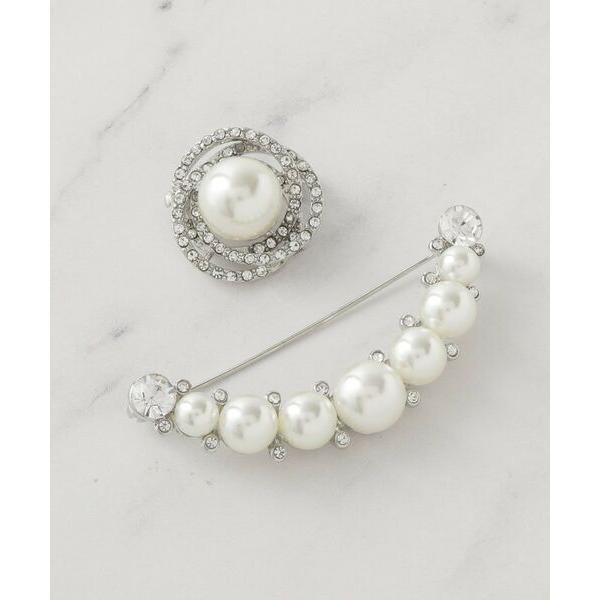 UNTITLED / アンタイトル 【セレモニー対応】ビジューブローチセット