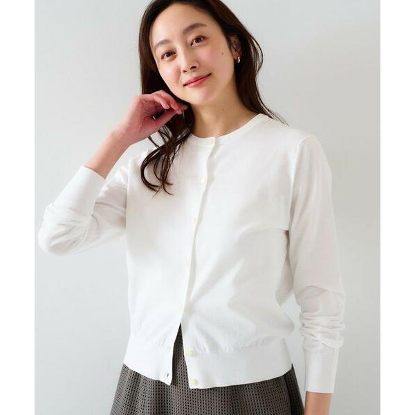 UNTITLED / アンタイトル 【11色展開/コットン100/アンサンブル可能】クルーカーディガ...