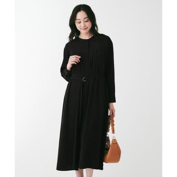 UNTITLED / アンタイトル バンドカラーシャツワンピース